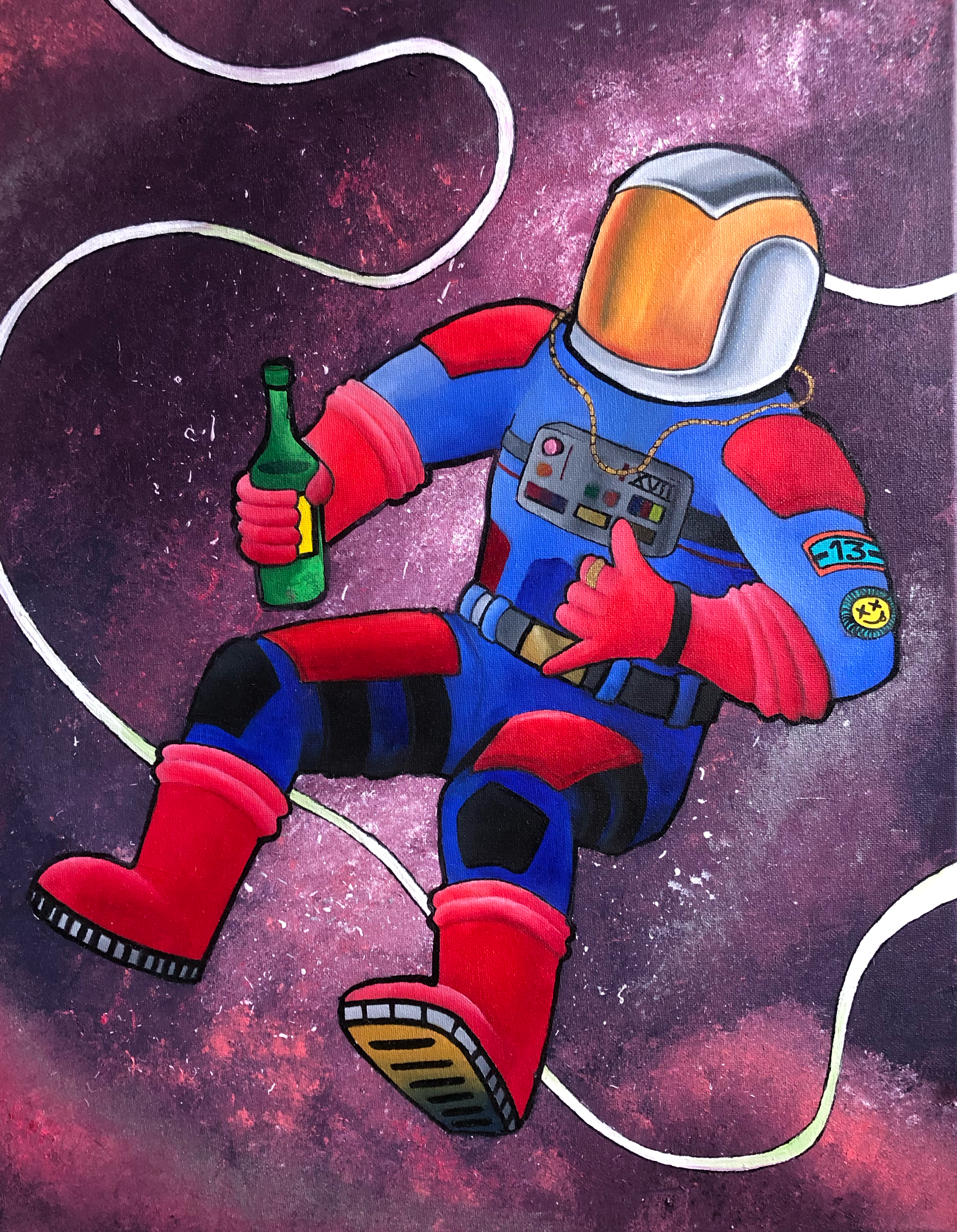 Astronaut in space