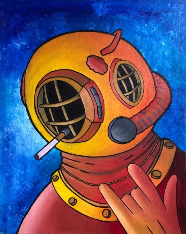 Smoking Diver
