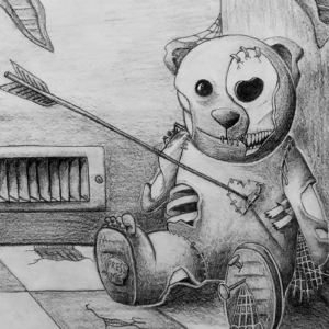 Broken Heart Teddy - Larger File